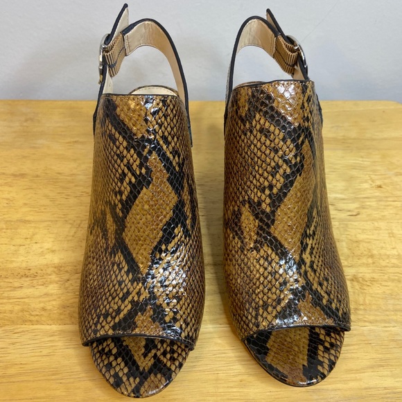 Vince Camuto Krestella Slingback Snakeskin Sandal - Picture 3 of 7